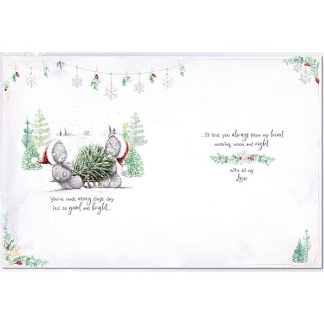 Wonderful Boyfriend Me to You Bear Luxury Boxed Christmas Card Extra Image 2